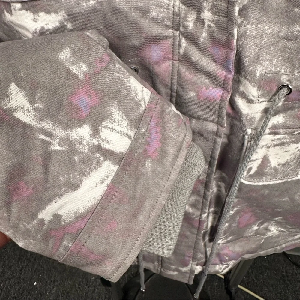 K Jordan | Stylish Gray and Purple‎ Women's Jacket